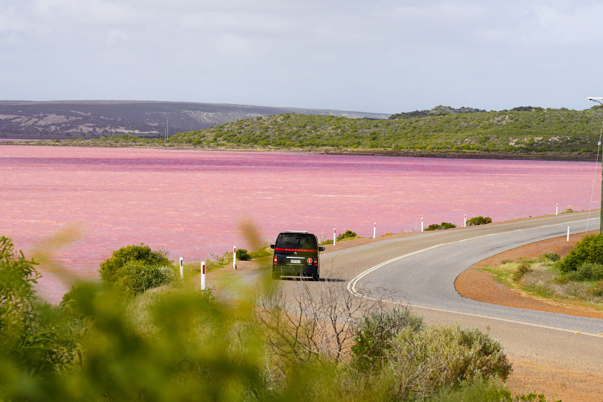 Johnny Feelgood Camper at Hutt Lagoon, WA