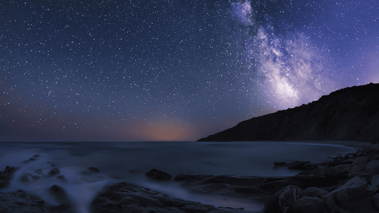 Milky Way in Tasmania.