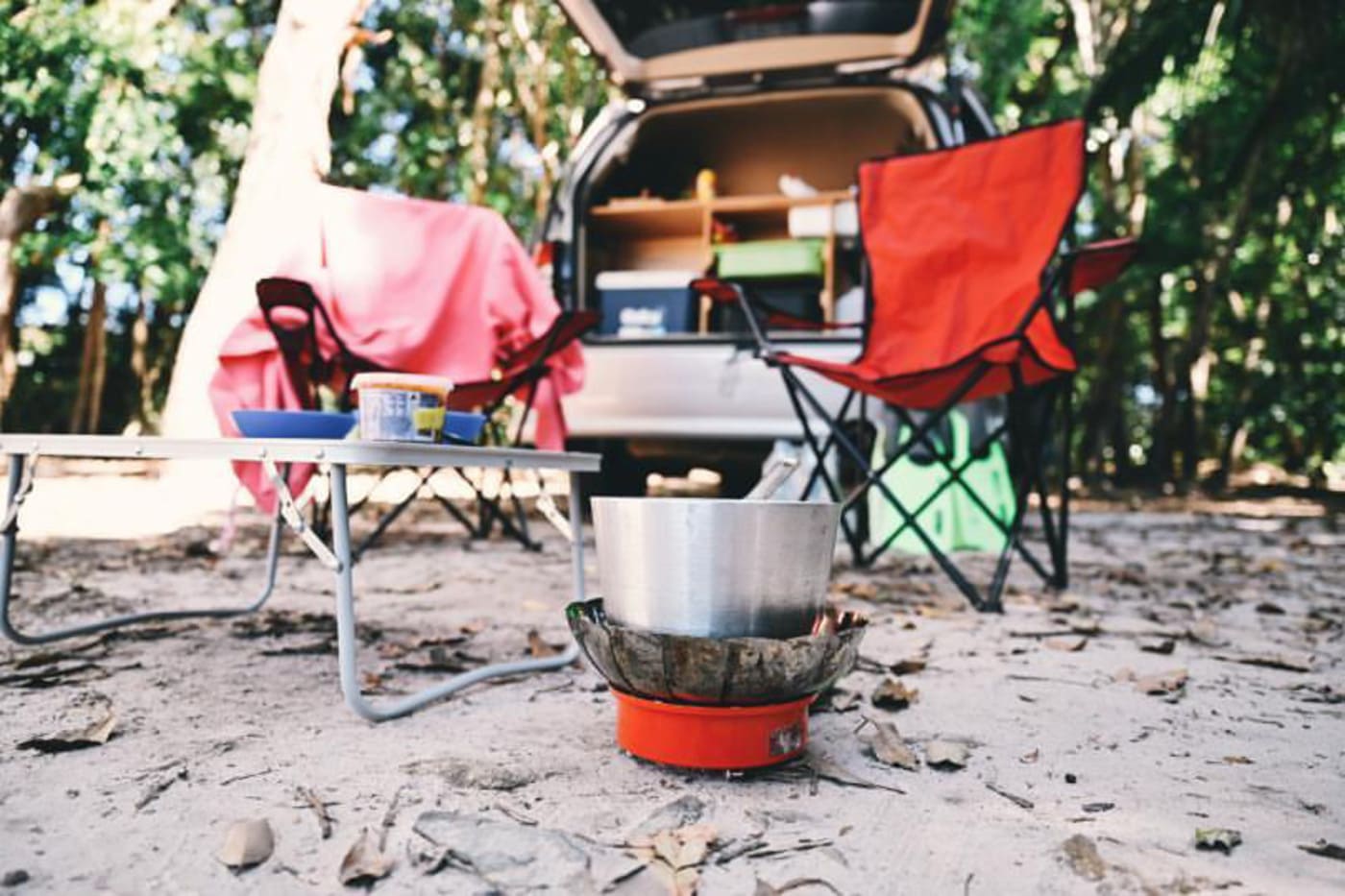 Camping in Agnes Water, QLD