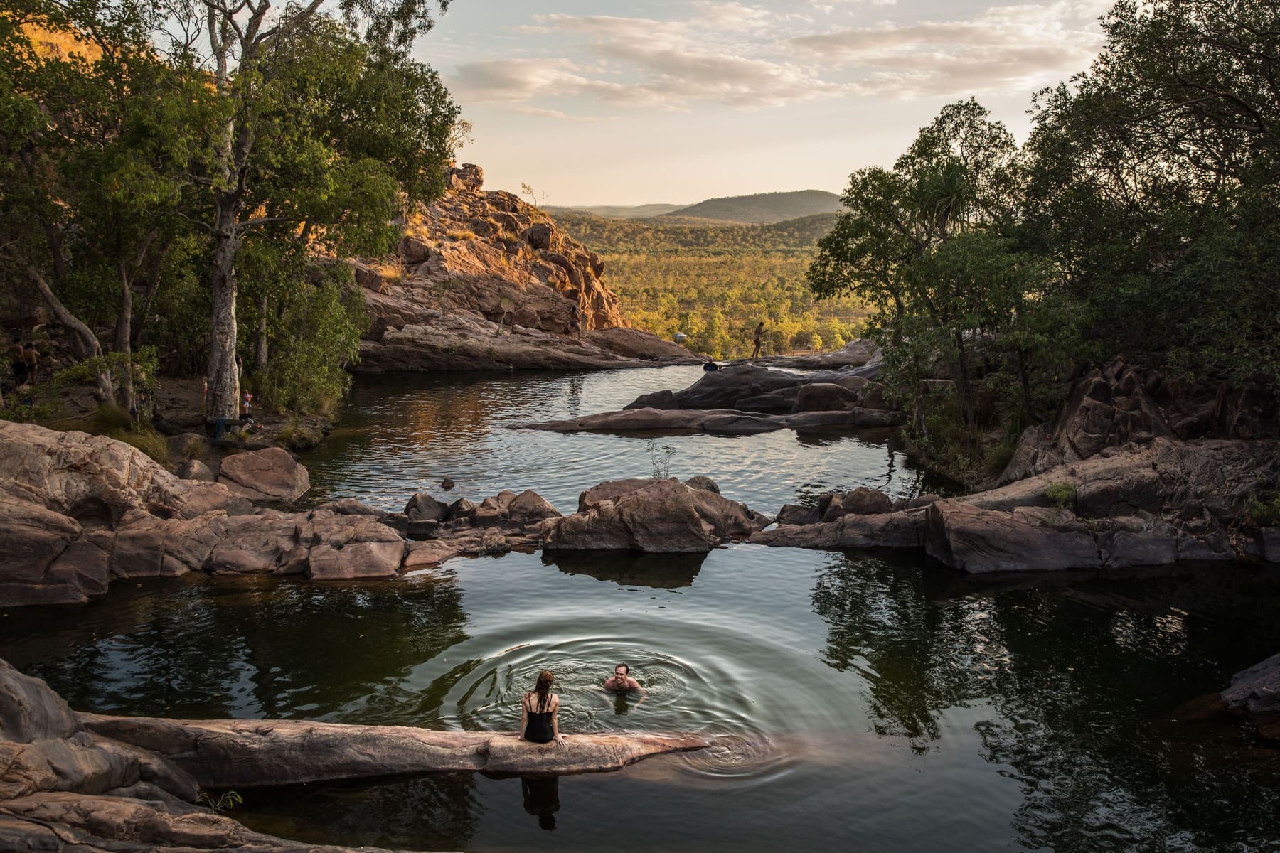 Kakadu National Park swimming, NT.