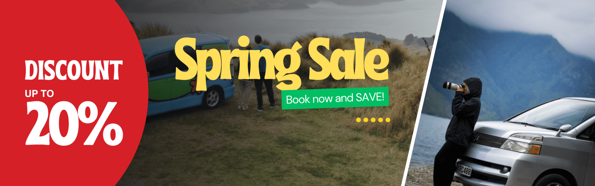 Spring Campervan Hire Deals Australia: Save Up To 20% Today!