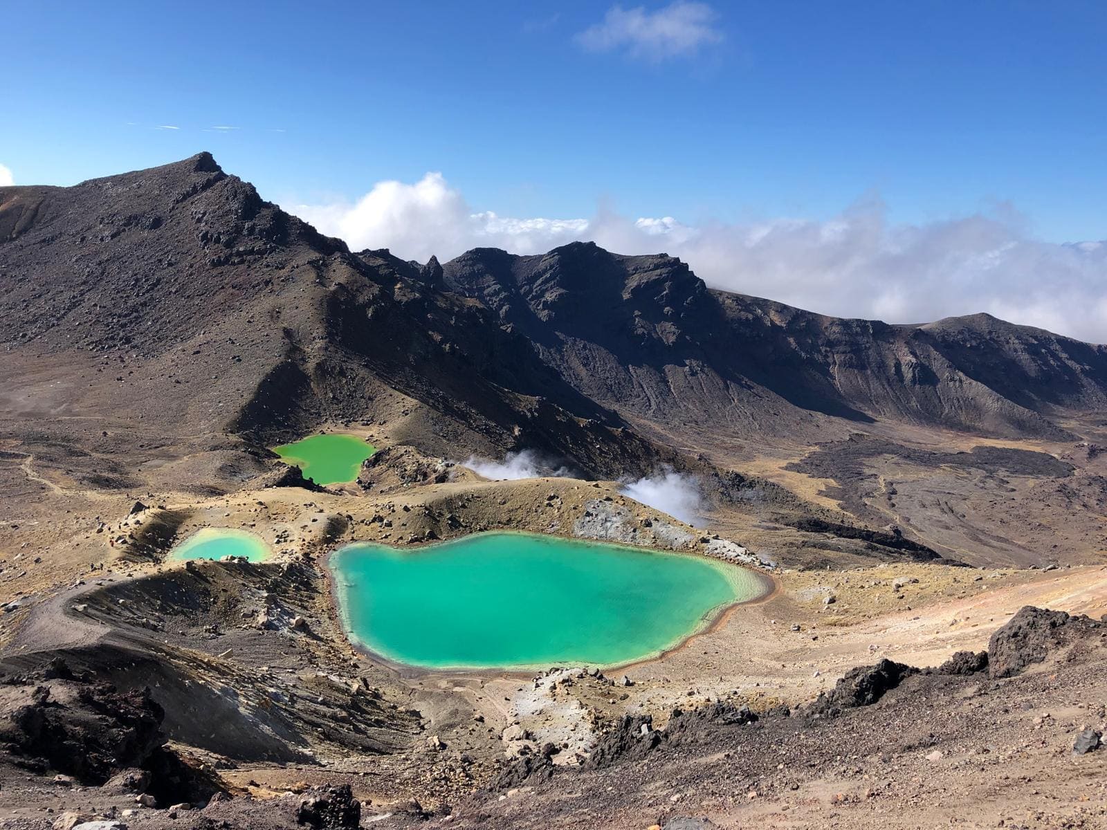 Tongariro Crossing, NZ.