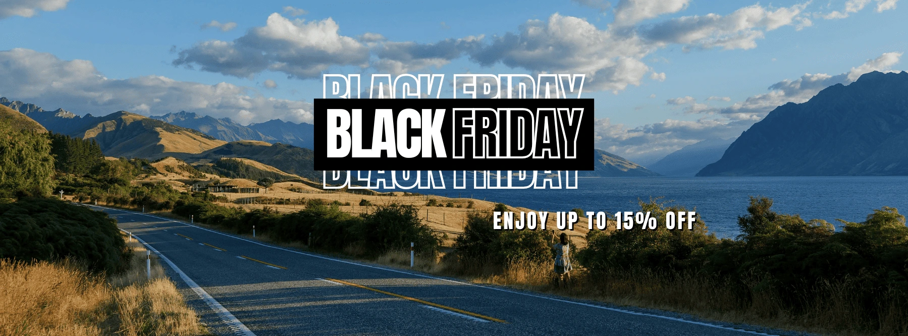 BLACK FRIDAY SALE – 15% OFF CAMPERVAN HIRE!